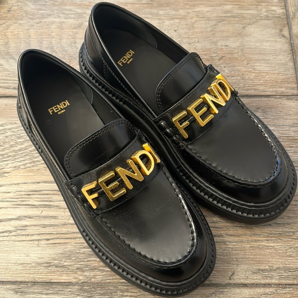 Fendi Fendigraphy Shoe Brand New Size 38